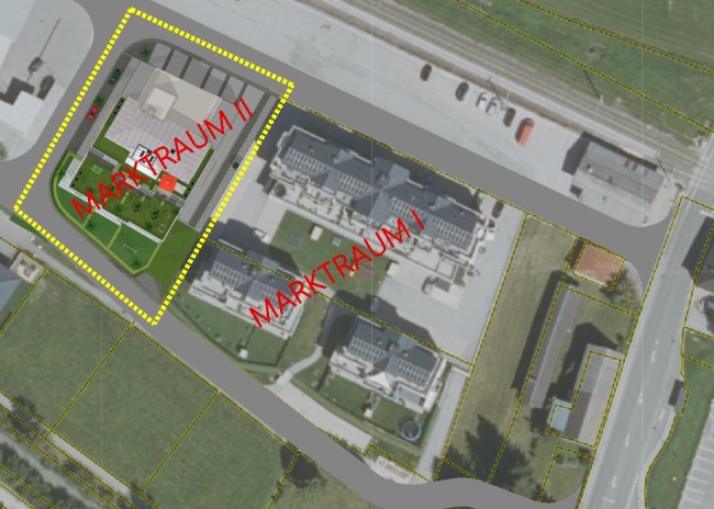 Lage des Bauprojektes mark[t]raum II - Ihr neues Zuhause im Herzen von Altenmarkt
